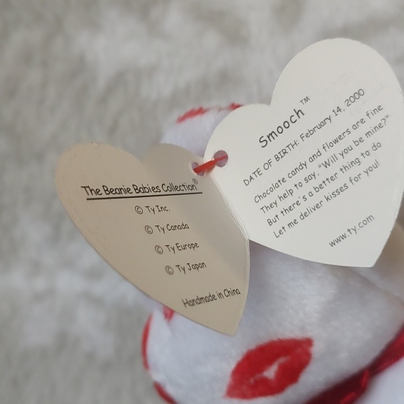 😘 Smooch,Ty Beanie Baby 🐻,200/ - Picture 7 of 11